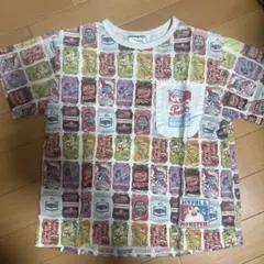 JAM ドリンク缶 総柄 Tシャツ