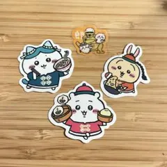 ちいかわ ステッカー シール うさぎ ハチワレ モモンガ コレクション