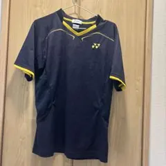 YONEX バドミントンウェア Mサイズ ネイビー/イエロー