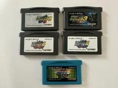 ゲームボーイアドバンス ロックマンエグゼ 5点