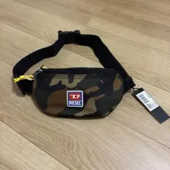 新品 DIESEL ウエストポーチ カモフラ柄 DSLX07804P - メルカリ