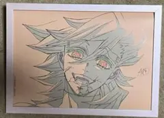 鬼滅の刃 童磨（どうま） ビジュアルアートパネル 額装品 ufotable