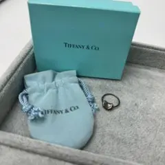 Tiffany ビーンリング シルバー 箱付 錆あり ティファニー