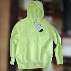 Nike 蛍光イエロー パーカー M