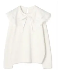 Ballsey レースカラープルオーバー2022SS ホワイトです！