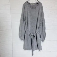 Rewind チュニック ワンピース XXL グレー ベルテッド 大きいサイズ