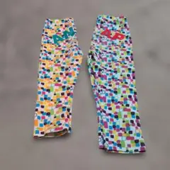 ANAP ピンク 110 ブルー 120 カラフルスパッツのサムネイル