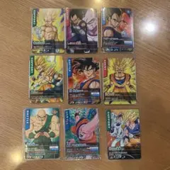 ドラゴンボールカードダス 7枚セット ベジータ トランクス スーパーバトル PP ドラゴンボールカードダス 7枚セット ベジータ トランクス スーパー