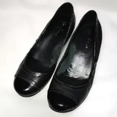 Cole Haan ブラック ウェッジソール パンプス 23cm コールハーンのサムネイル