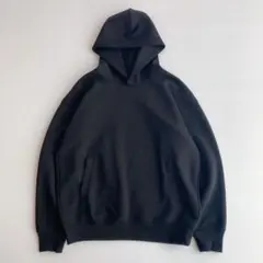 ユニクロシー スウェットオーバーサイズプルパーカ ブラック Sサイズ フーディ