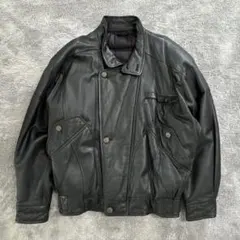 フライトジャケットA2 レザージャケット　羊革　ラムレザー　黒　短丈　日本製