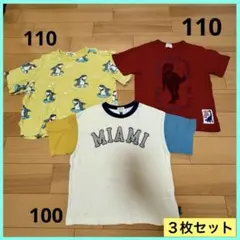 子供用Tシャツ　半袖　３枚セット 110/100 F.O.KIDS まとめ売りのサムネイル