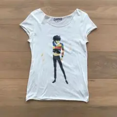 GKERO フレンチスリーブ　Tシャツ　プリント