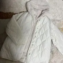 【専用】アンドミー　4way キルティングコートファーベスト付き