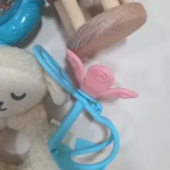 ベビー玩具セット　歯固め　ラトル　集中ドームミラー　ディモア　西松屋