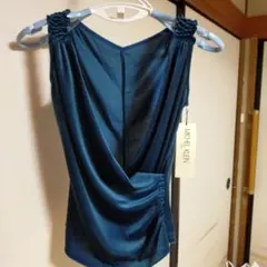 再値下げ　MICHEL KLEIN ダークティール キャミソールのサムネイル