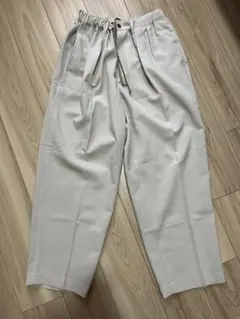 CITEN メンズ　パンツ　ベージュ　ライトグレー　スラックス