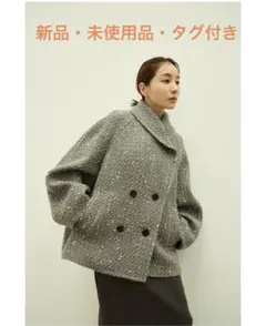 MINAMI TANAKA×CLANE OVER TWEED COAT