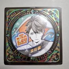 ハイキュー!!　バースデー缶バッジ　及川徹　2025