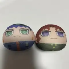 ジョジョ まるぬいぐるみ 花京院典明 岸辺露伴 2点