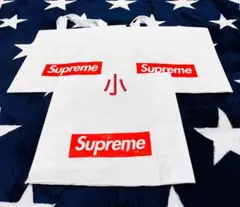 新品Supreme エコバッグ ホワイト　3点