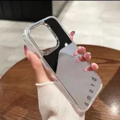 スマホケース 背面鏡 ミラー スマホカバー iPhone16