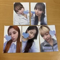 ルセラフィム チェウォン サクラ ユンジン カズハ ウンチェ トレカ