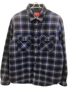 アンリ14様専用 Arc Logo Quilted Flannel Shirt