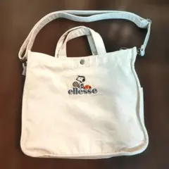 ellesse × SNOOPY トートバッグ ショルダー バッグ スヌーピーのサムネイル