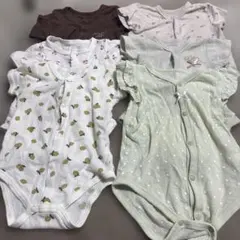 70センチ　ベビー肌着 メッシュ　夏　半袖　まとめ売り