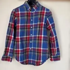 ポロ　ラルフローレン　チェックシャツ　150cm