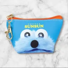 【新品未開封】パペットスンスン　三角ミニポーチ 　アップ