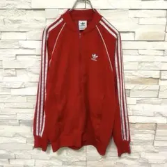 ririco 様専用　adidas アディダス トラックジャケ　レッド×ホワイト