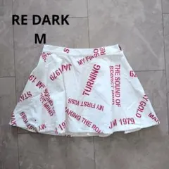 RE DARK　リダーク　ミニスカート　アメリカヴィンテージ風　ウエストゴム　Мのサムネイル