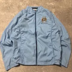 00s UMBRO マンチェスターシティ　サッカー　ナイロンジャケット