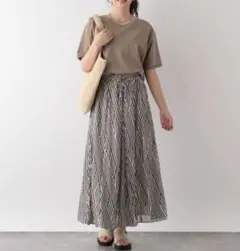 GLOBAL WORK スッキレイサラサラVネックプルオーバー