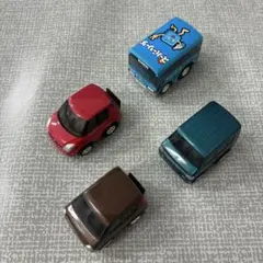 チョロQ 4台セット スズキ SWIFT MRワゴン EVERY スーパーソーダ