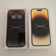 ジャンク iPhone 14 Pro ゴールド 6.1インチ 本体 256gb