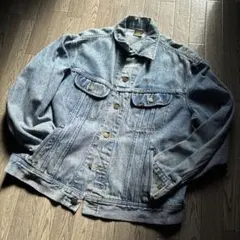 80s Lee デニムジャケット　MADE IN USA ice blue