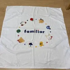familiar 湯上りタオル 動物刺繍