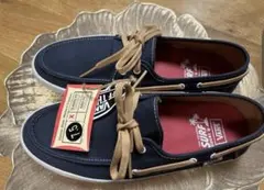 VANS SURF スリッポン ネイビー 7.5