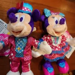 ディズニー パルパルーザ 2026 ミッキー　ミニー ぬいぐるみバッジセット