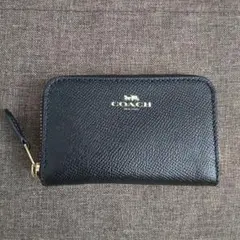 お値下げ！COACH コーチ ミニ財布 ウォレット 極美品 ブラック 男女兼用