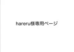hareru様専用ページ