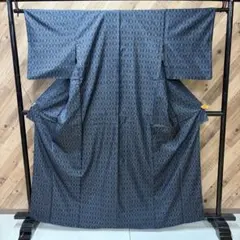 男着物 浴衣 抽象模様 紺鉄色 M-1151 男着物 浴衣 抽象模様 紺鉄色 M-1151 - メルカリ