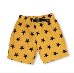 ( 新品、未使用 ) BABY DOLL ** 総柄ベビドハーフパンツ イエロー