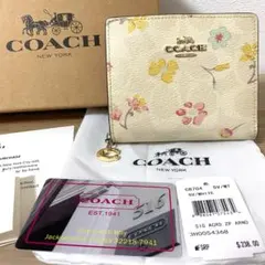 コーチ COACH 二つ折り財布☆IMCHK オールオーバー スタッズ 財布