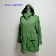 ジュンコシマダ　スプリングコート　フード　トレンチコート　大きいサイズ　ポケットのサムネイル