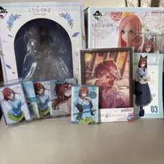 五等分の花嫁 中野三玖 フィギュアセット