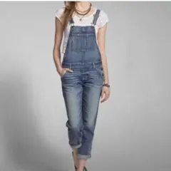 Abercrombie&Fitch/アバクロ/デニム サロペット/オーバーオールのサムネイル